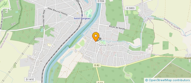 localisation de l'entreprise SCI AVENIR ET PERSPECTIVES  SEINE-PORT