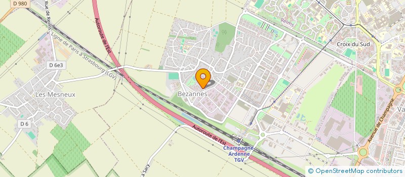 localisation de l'entreprise SCI AVENIR FAMILY INVEST  BEZANNES