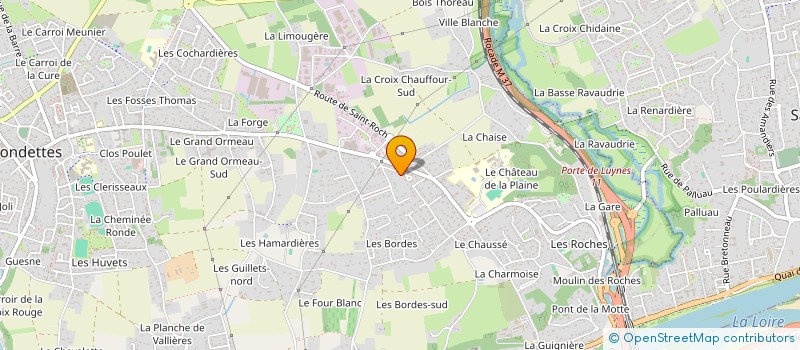 localisation de l'entreprise SCI AVENIR FONDETTOIS à FONDETTES