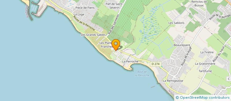 localisation de l'entreprise SCI AVENIR GESTION  SAINT-PIERRE-D OLERON