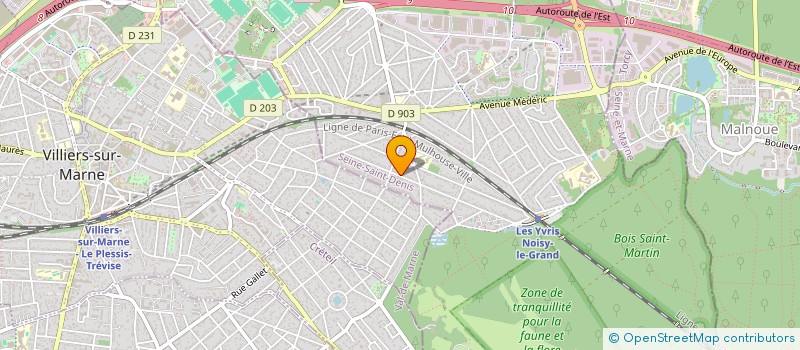 localisation de l'entreprise SCI AVENIR HORIZON à NOISY-LE-GRAND