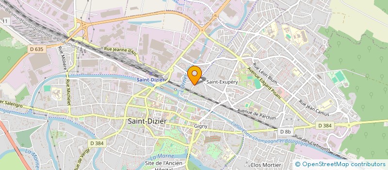 localisation de l'entreprise SCI AVENIR IMMOBILIER à SAINT-DIZIER