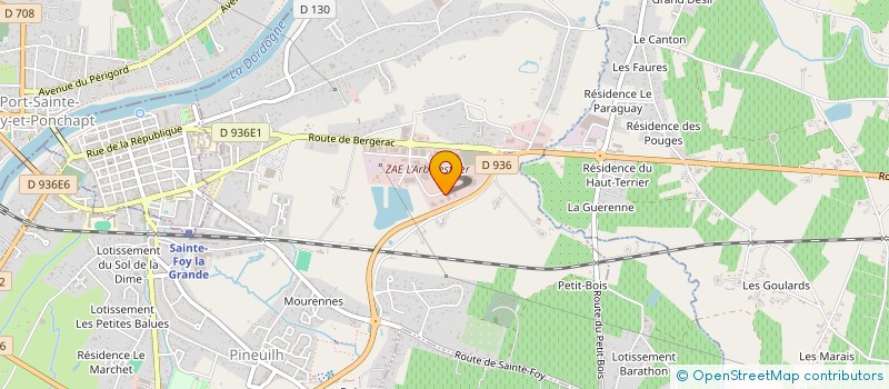 localisation de l'entreprise SCI AVENIR IMMOBILIER PYRENEES  PINEUILH