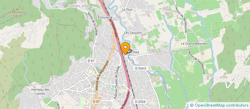 localisation de l'entreprise SCI AVENIR NK  LA FARLEDE