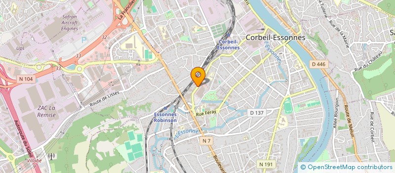 localisation de l'entreprise SCI AVENIR PATRIMOINE à CORBEIL-ESSONNES