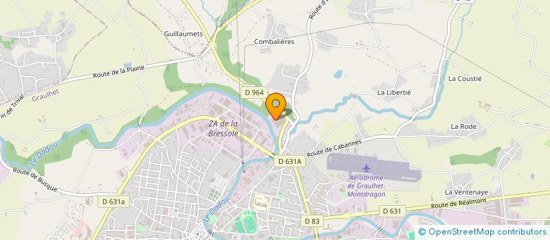 localisation de l'entreprise SCI AVENIR POUR YER  GRAULHET