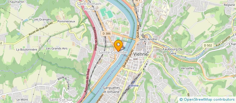 localisation de l'entreprise SCI AVENIR PREVOYANCE  SAINTE-COLOMBE