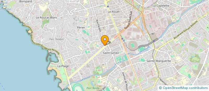 localisation de l'entreprise SCI AVENIR PREVOYANCE à MARSEILLE