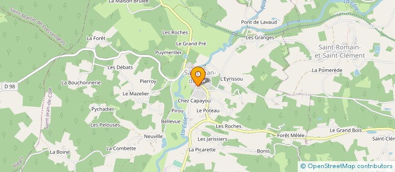 localisation de l'entreprise SCI AVENIR THIBERIEN  THIVIERS