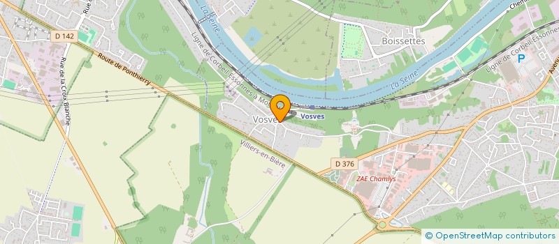 localisation de l'entreprise SCI AVENIREY à DAMMARIE-LES-LYS