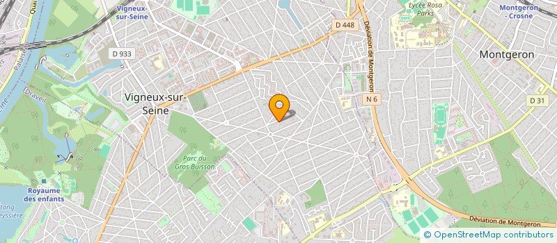 localisation de l'entreprise SCI AVENTURA à VIGNEUX-SUR-SEINE