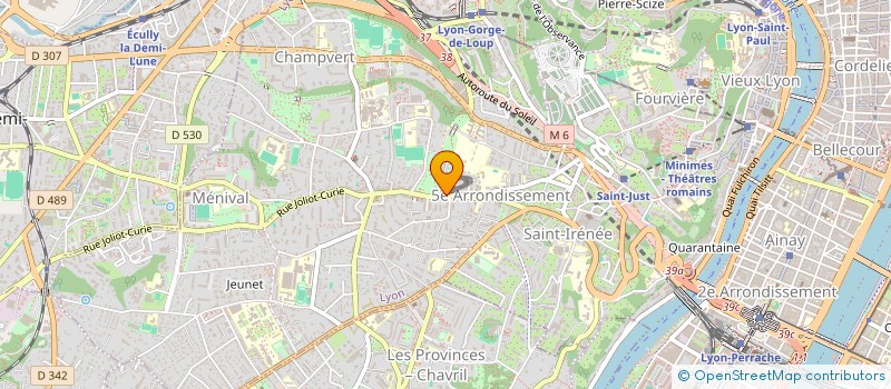 localisation de l'entreprise SCI AVENUE 158  LYON