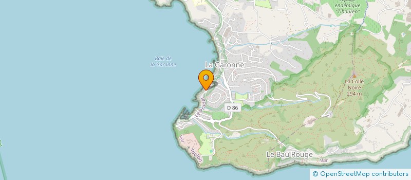 localisation de l'entreprise SCI AVENUE 360  LE PRADET