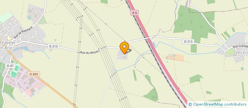 localisation de l'entreprise SCI AVENUE DARBLAY  LE CHATELET-EN-BRIE