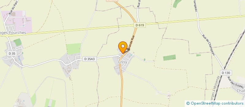 localisation de l'entreprise SCI AVENUE DE L'EUROPE  LISSY