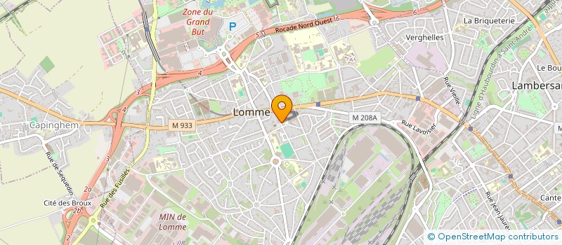 localisation de l'entreprise SCI AVENUE DE LA GIRONDE à LILLE