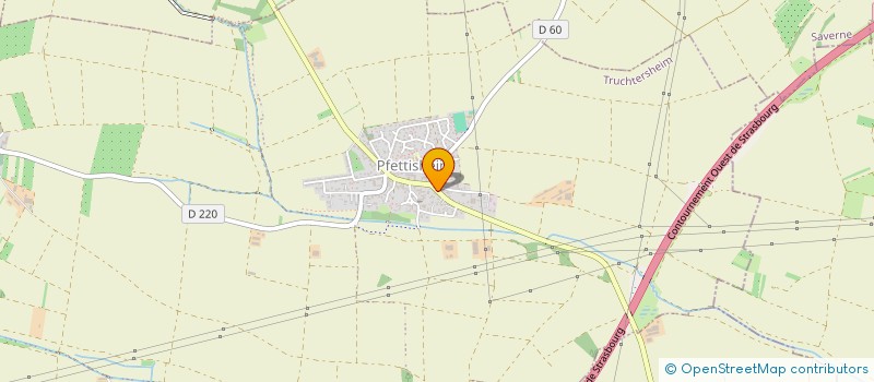 localisation de l'entreprise SCI AVENUE DES VOSGES 10  TRUCHTERSHEIM