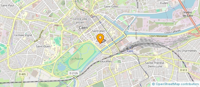 localisation de l'entreprise SCI AVENUE DU SIX JUIN à CAEN