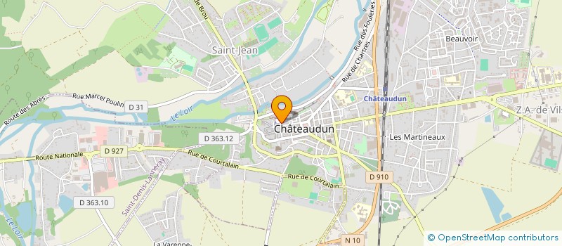 localisation de l'entreprise SCI AVENUE EDGAR BOUTARIC à CHATEAUDUN
