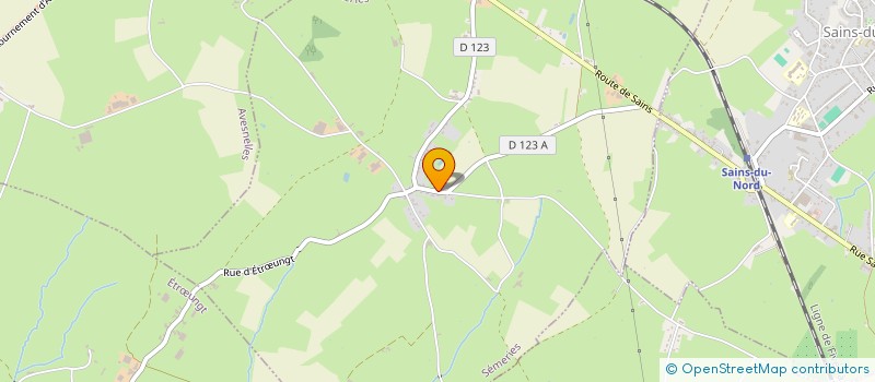 localisation de l'entreprise SCI AVESNOIS THIERACHE  SEMERIES