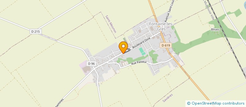 localisation de l'entreprise SCI AVET-FORAY  FONTAINE-LES-GRES