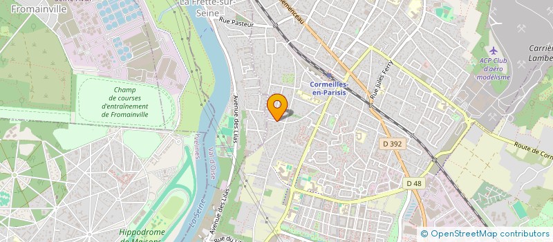 localisation de l'entreprise SCI AVIA  CORMEILLES-EN-PARISIS