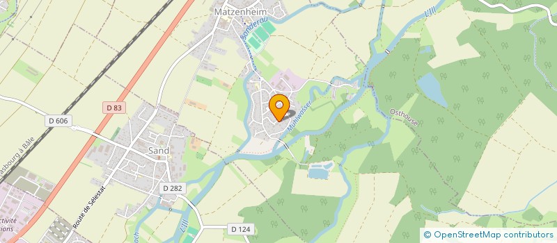 localisation de l'entreprise SCI AVIC  BOLSENHEIM