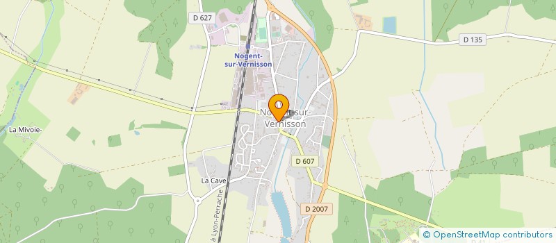 localisation de l'entreprise SCI AVICE FOUASNON à NOGENT-SUR-VERNISSON