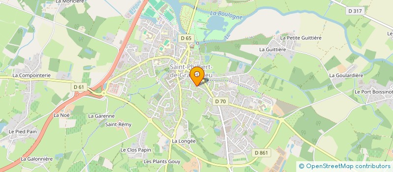 localisation de l'entreprise SCI AVICENNE  SAINT-PHILBERT-DE-GRAND-LIEU