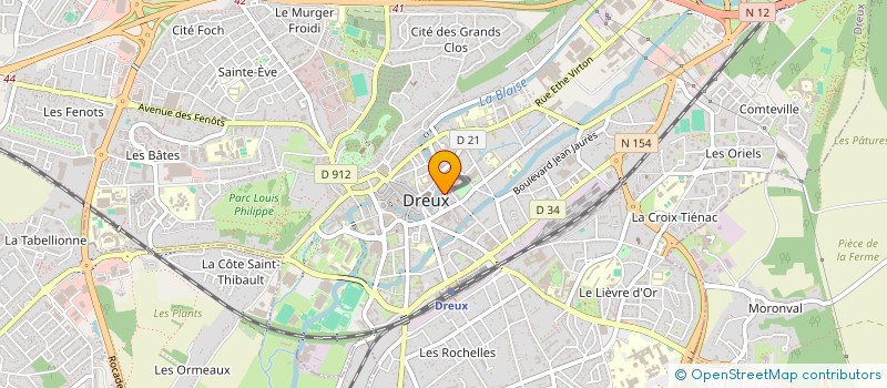 localisation de l'entreprise SCI AVICENNE à DREUX