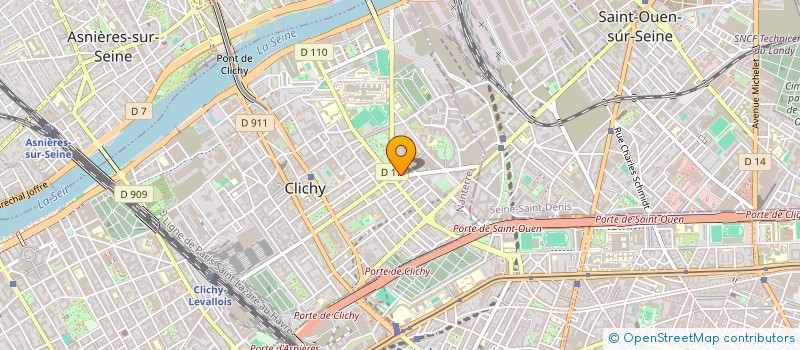 localisation de l'entreprise SCI AVICENNE à CLICHY