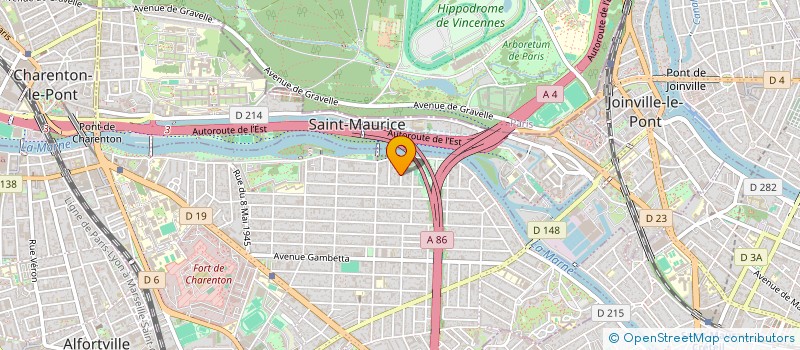 localisation de l'entreprise SCI AVIEL à MAISONS-ALFORT