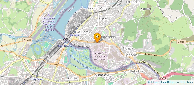 localisation de l'entreprise SCI AVIGNON  HENDAYE