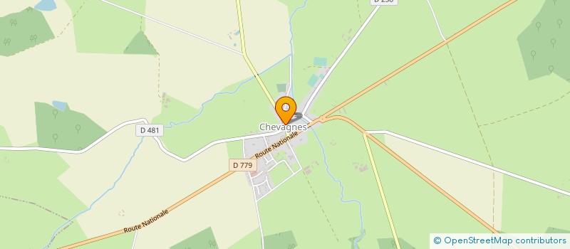 localisation de l'entreprise SCI AVIGNON INVESTMENTS  CHEVAGNES