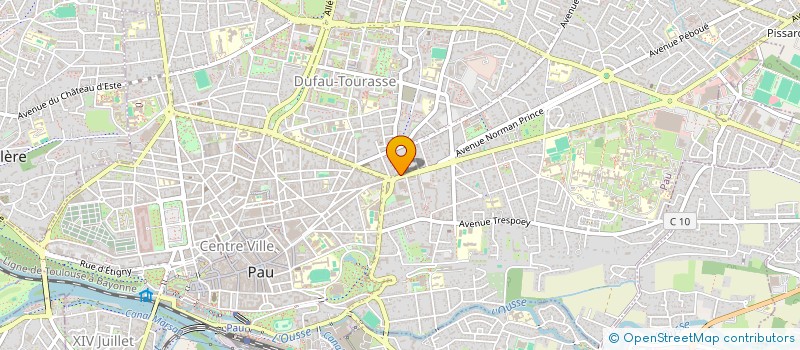 localisation de l'entreprise SCI AVIM à PAU