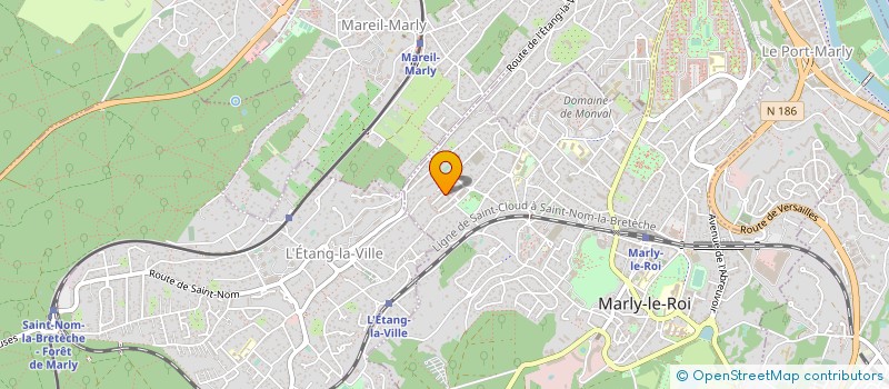 localisation de l'entreprise SCI AVIRANY  MARLY-LE-ROI