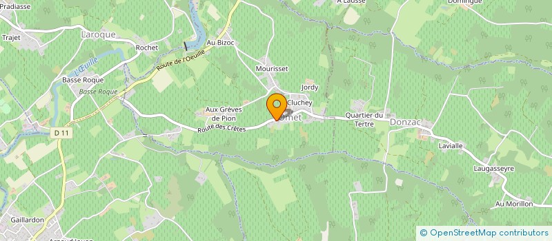 localisation de l'entreprise SCI AVIRONNAISE  OMET