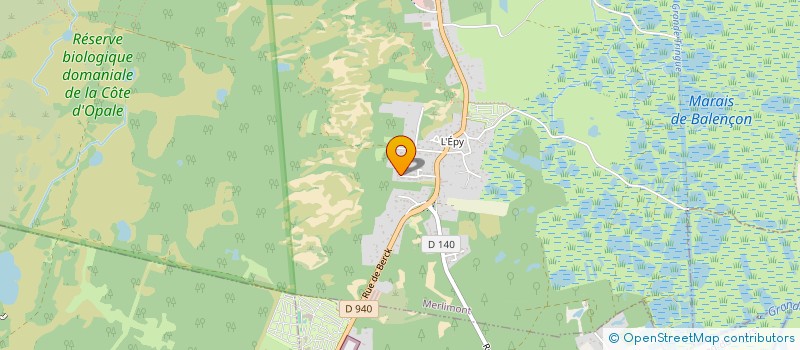 localisation de l'entreprise SCI AVISSE  MERLIMONT