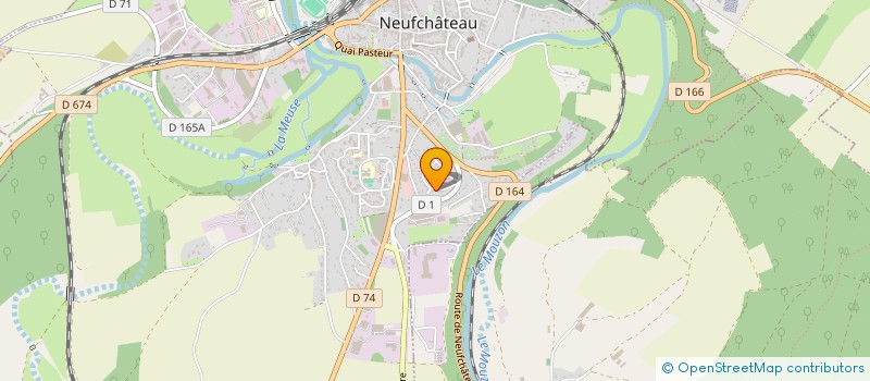 localisation de l'entreprise SCI AVIV'IMMOBILIER à NEUFCHATEAU