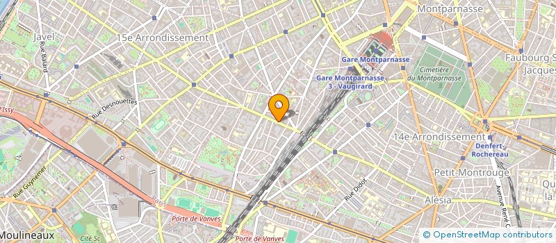 localisation de l'entreprise SCI AVL  PARIS