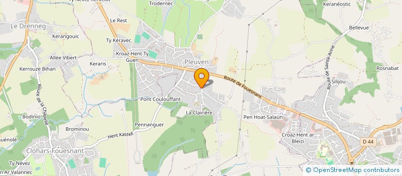 localisation de l'entreprise SCI AVN  PLEUVEN