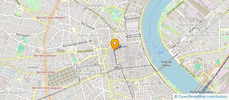 localisation de l'entreprise SCI AVNER  BORDEAUX