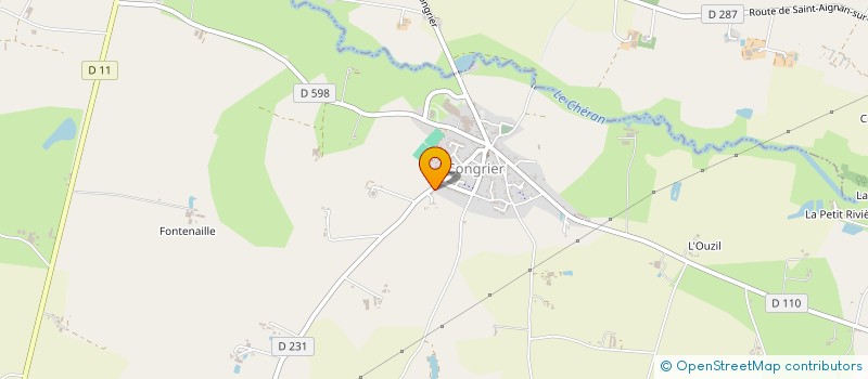 localisation de l'entreprise SCI AVO  CONGRIER