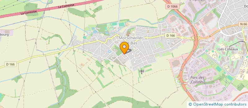 localisation de l'entreprise SCI AVO  MORSCHWILLER-LE-BAS