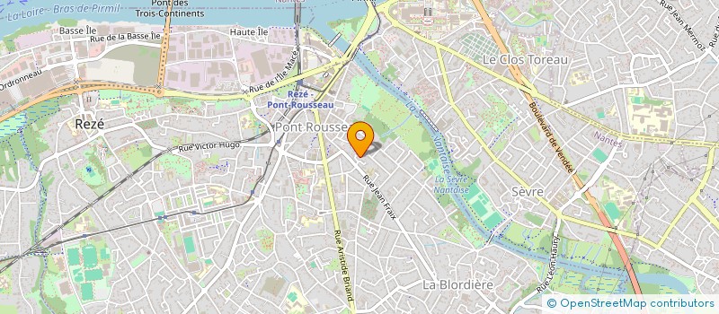 localisation de l'entreprise SCI AVO  REZE