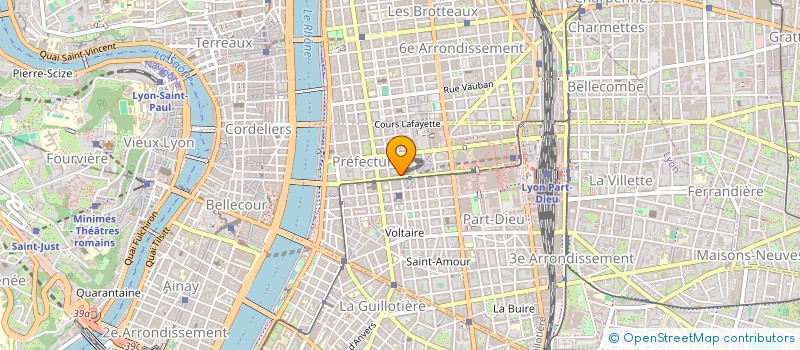 localisation de l'entreprise SCI AVOCATS VENDOME IV  LYON