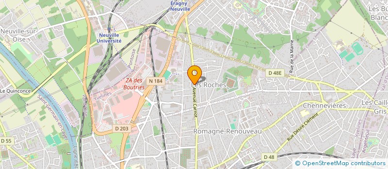 localisation de l'entreprise SCI AVOJURIS  CONFLANS-SAINTE-HONORINE