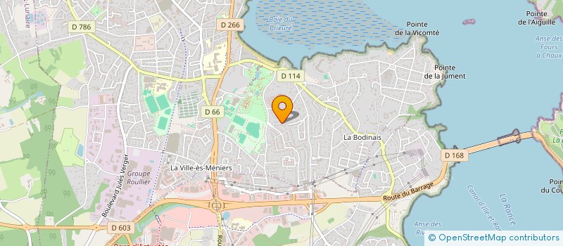 localisation de l'entreprise SCI AVONT DE CARVILLE  DINARD