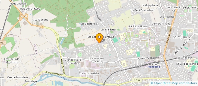 localisation de l'entreprise SCI AVOYAN ASSOCIES  VENDOME