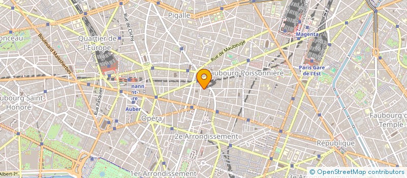 localisation de l'entreprise SCI AVP  PARIS